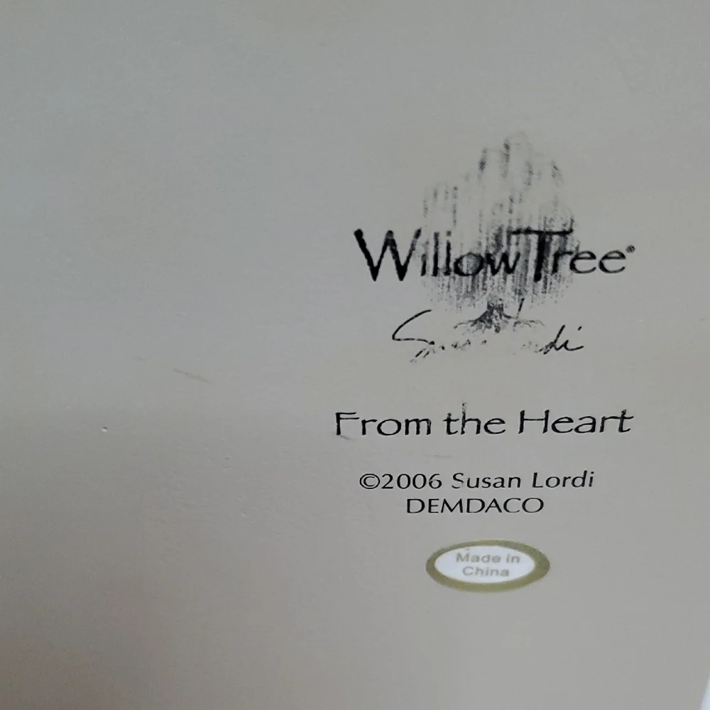 Willow Tree Gray and Red Jewelry Organizer